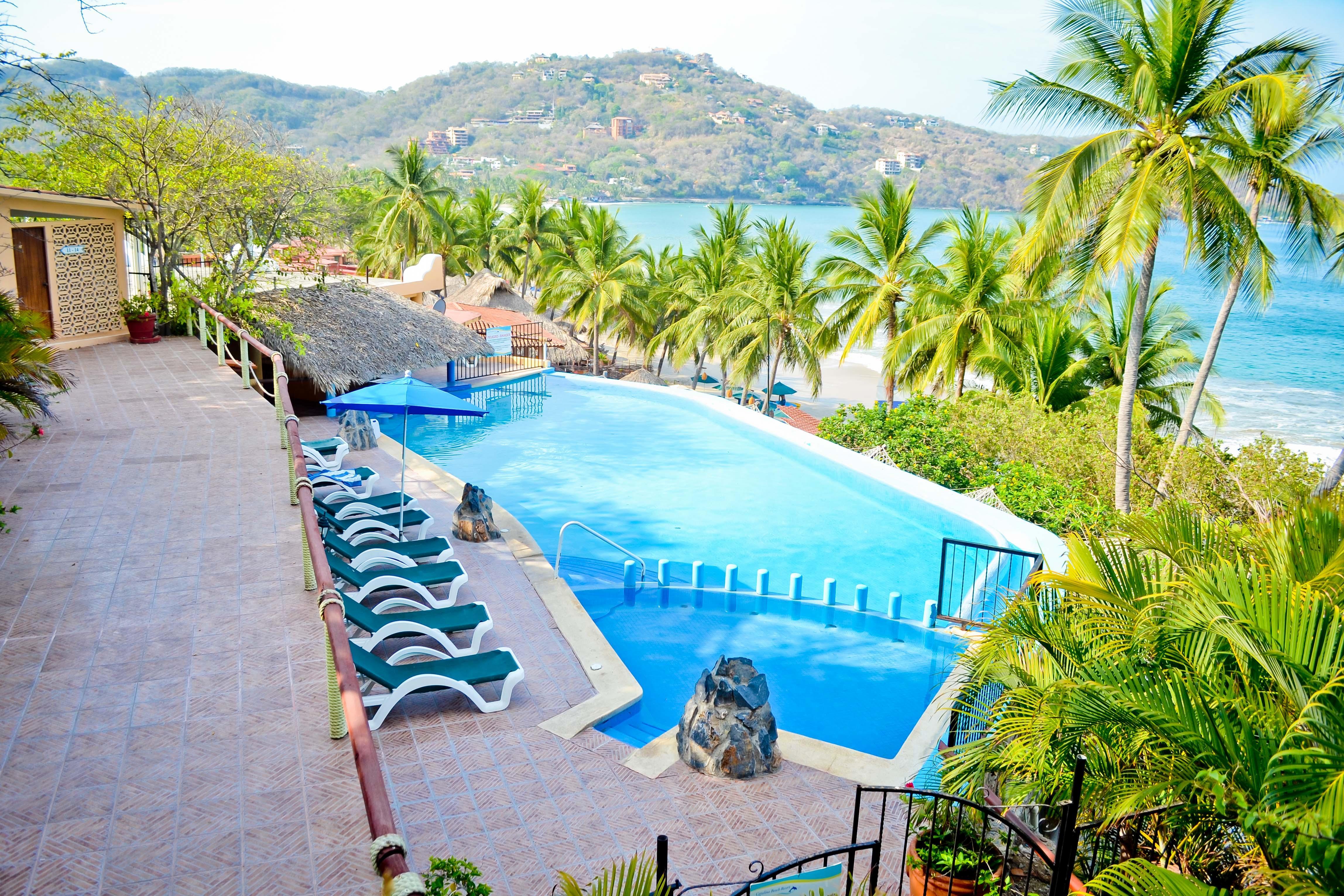 Hotel Catalina Beach Resort Zihuatanejo Exterior foto
