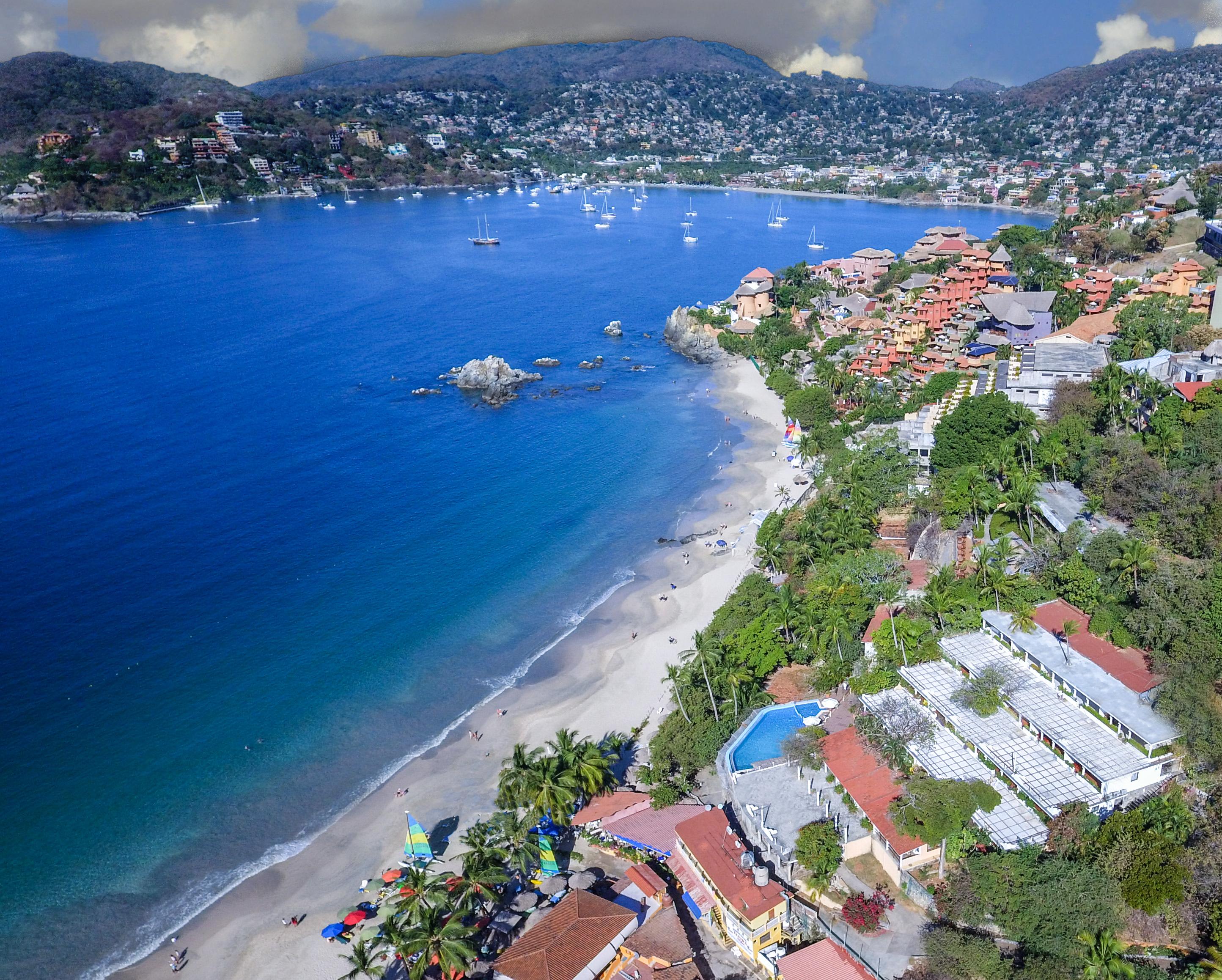 Hotel Catalina Beach Resort Zihuatanejo Exterior foto
