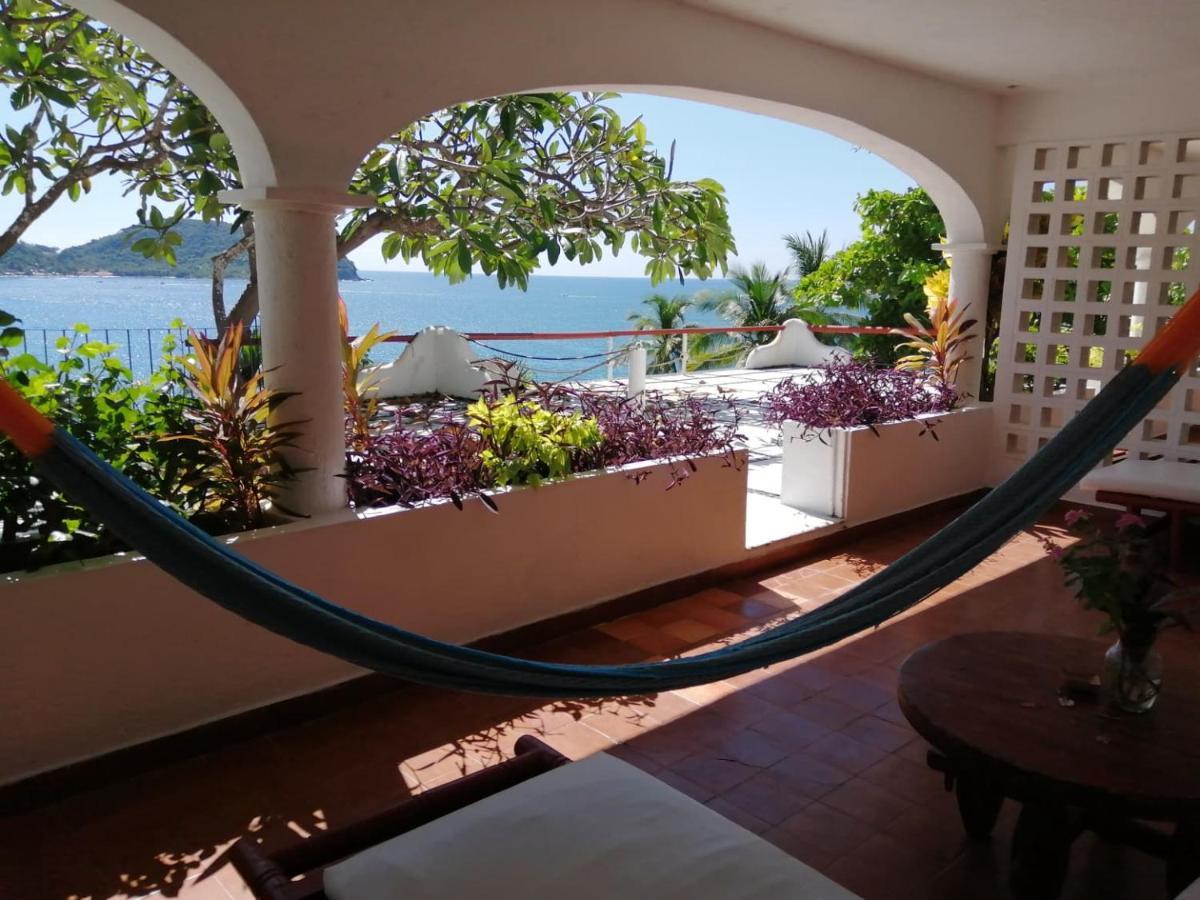 Hotel Catalina Beach Resort Zihuatanejo Exterior foto